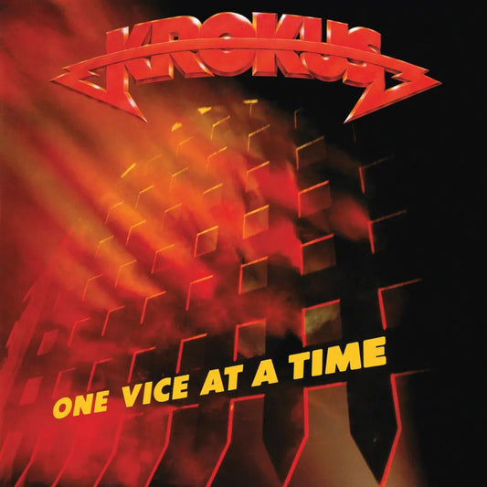 Krokus One Vice at a Time limited edition yellow vinyl album