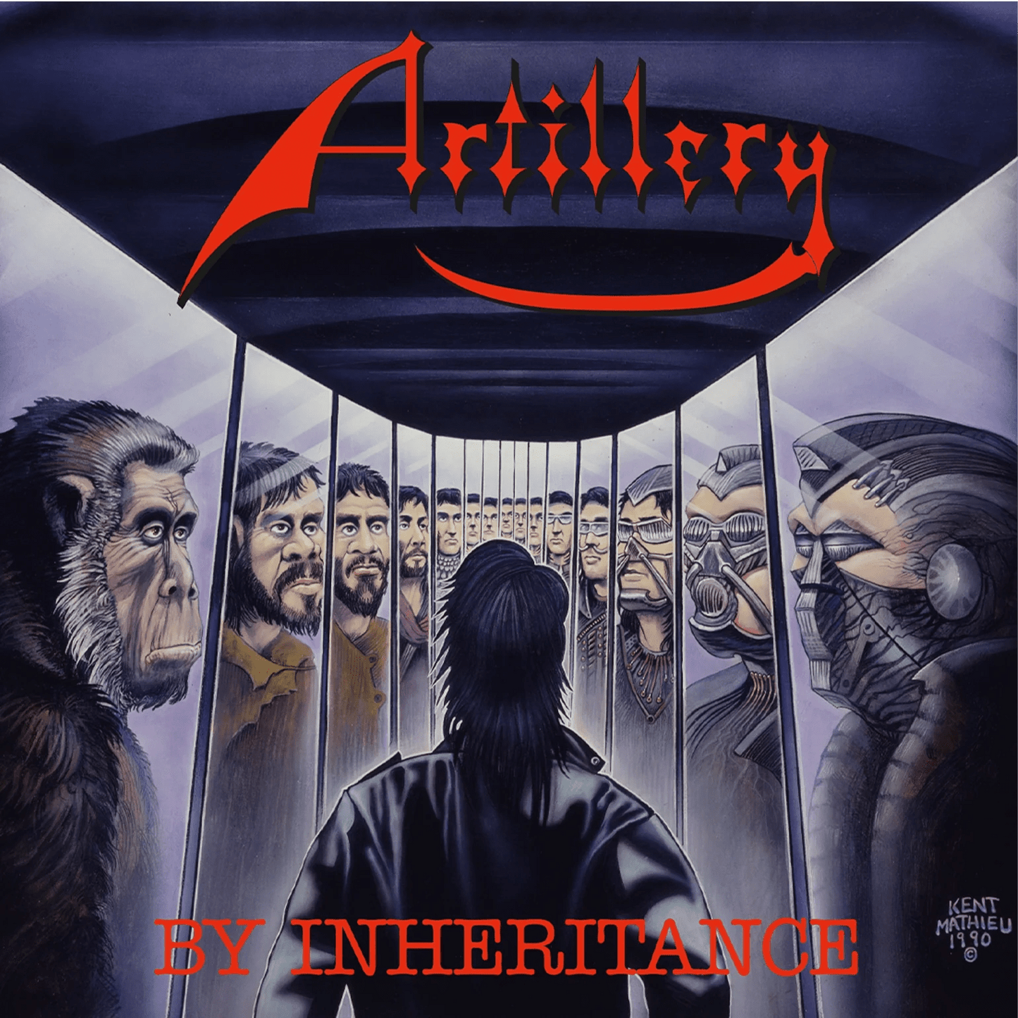 Artillery’s third studio album By Inheritance on limited edition purple vinyl.