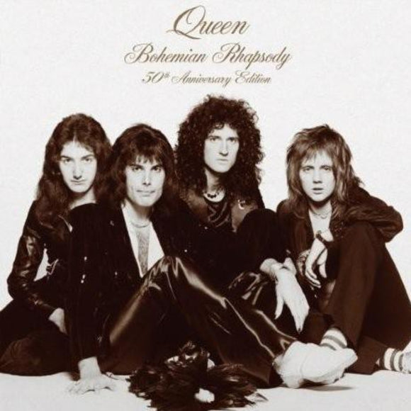 Queen Bohemian Rhapsody 50th Anniversary 7-inch blue vinyl