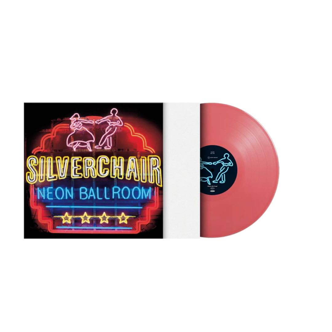 Portrait of Silverchair promoting Neon Ballroom, highlighting emotional, orchestral rock