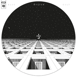Blue Öyster Cult debut album cover with iconic artwork and psychedelic rock imagery