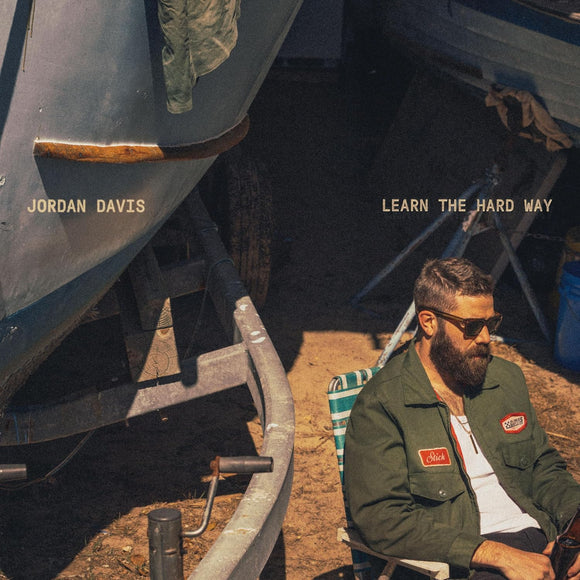 Jordan Davis Learn The Hard Way vinyl album cover featuring 17-track collection
