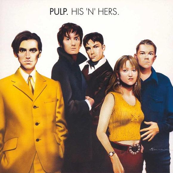 Pulp His ’n’ Hers 1994 Britpop classic album cover artwork
