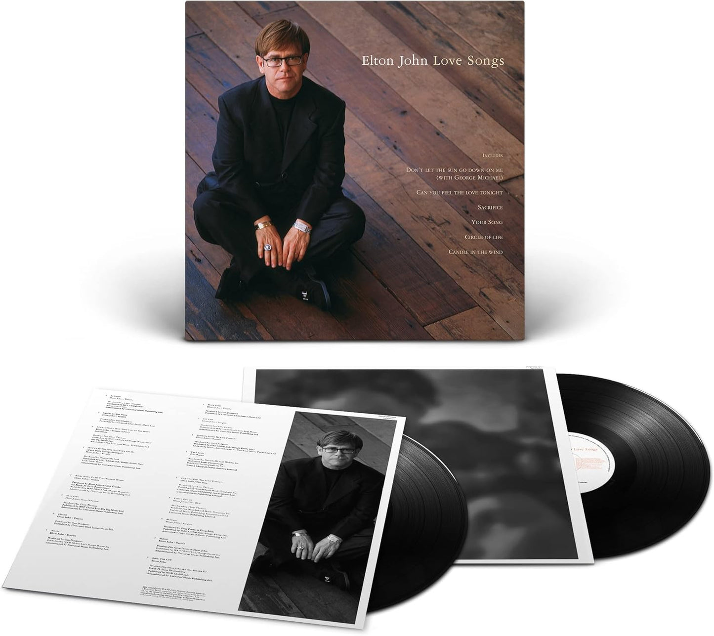 Love Songs 2LP Elton John remastered vinyl front cover romantic hits
