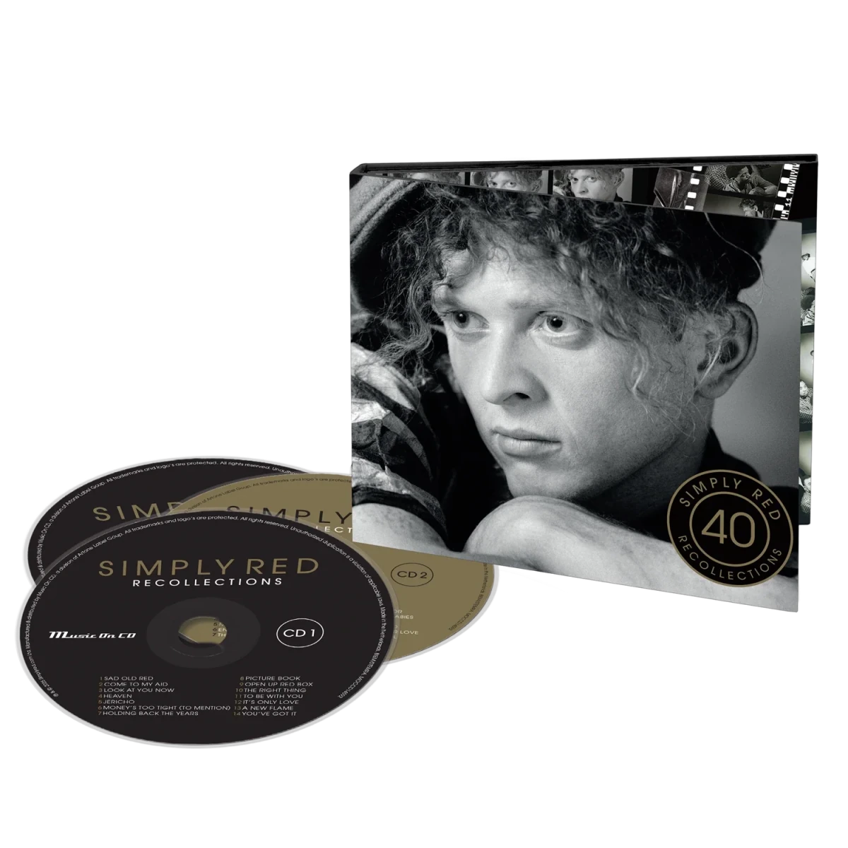 Simply Red Recollections full 40 track collection on 3 CD format