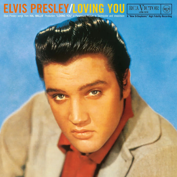 Elvis Presley Loving You 1957 limited edition yellow vinyl reissue deluxe sleeve