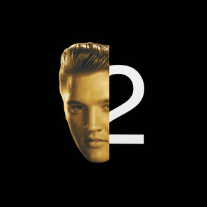 Elvis Presley 2nd to None 2 LP gold vinyl limited edition compilation reissue