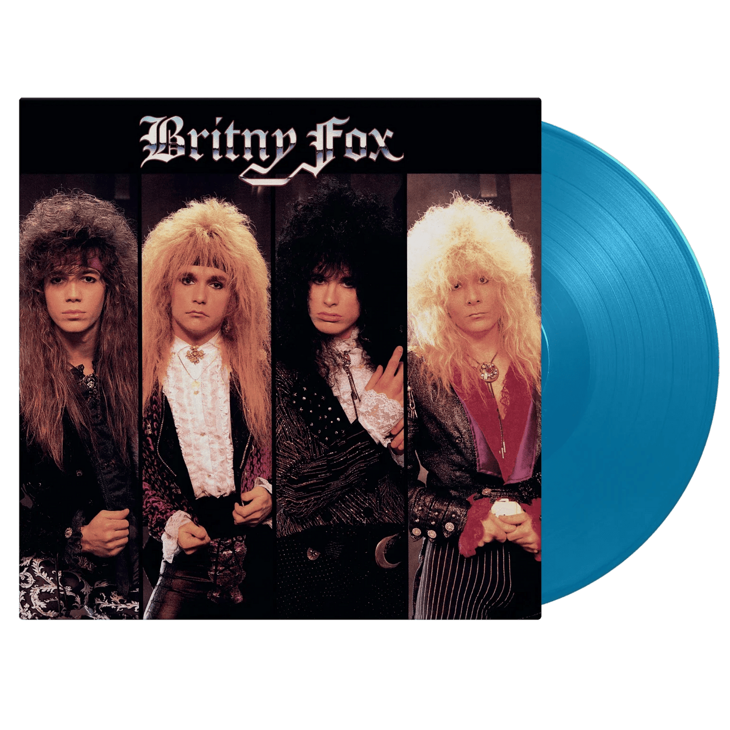Britny Fox self-titled 1988 album on blue vinyl limited edition collector’s LP