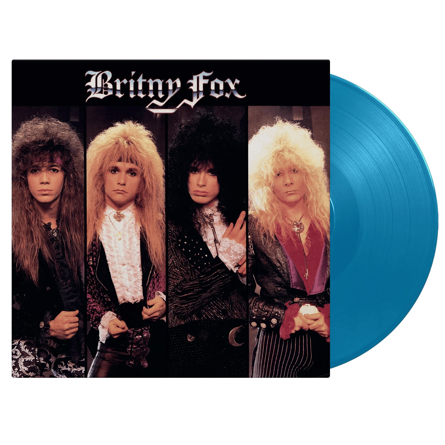 Britny Fox self-titled 1988 album on blue vinyl limited edition collector’s LP
