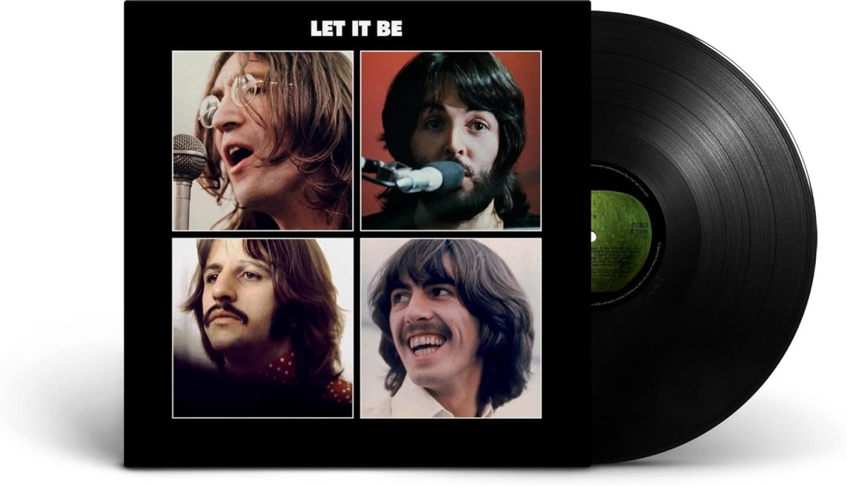 The Beatles Let It Be newly mixed stereo LP classic rock album cover