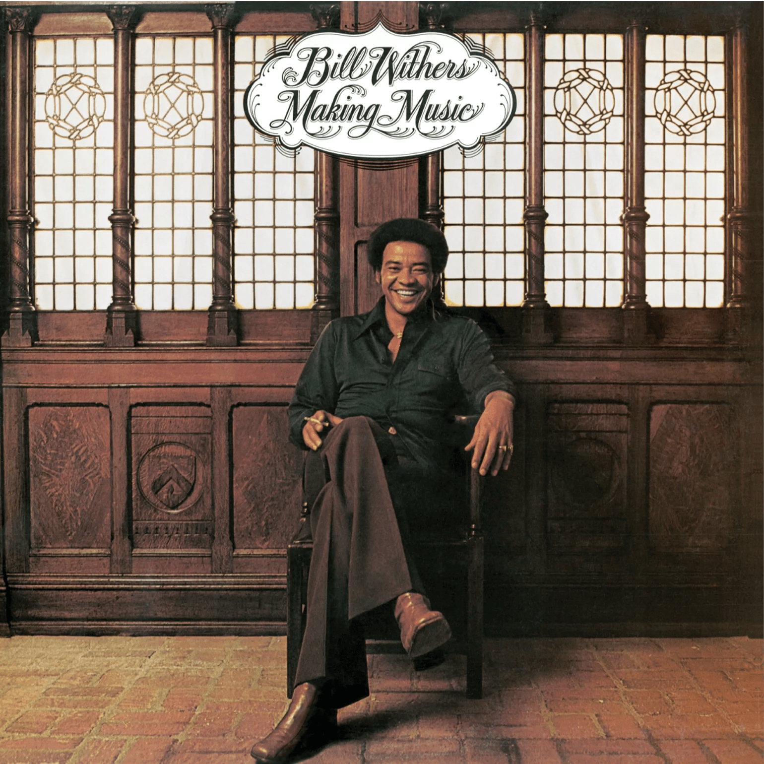 Bill Withers Making Music 50th Anniversary red vinyl limited edition album cover