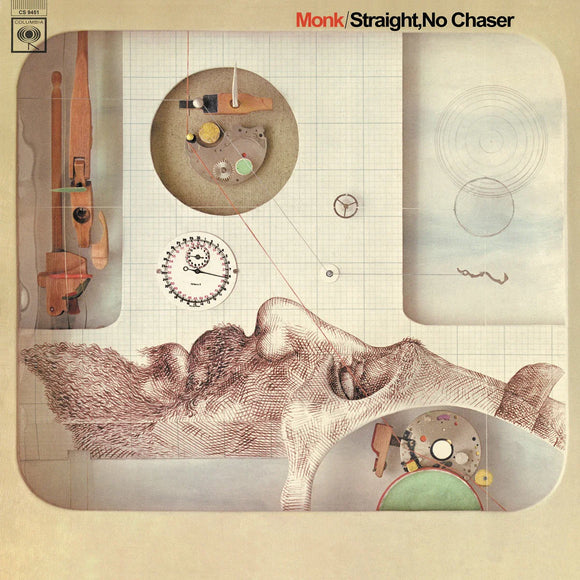 Thelonious Monk Straight No Chaser 1967 LP Jazz Piano Classic Featuring Charlie Rouse