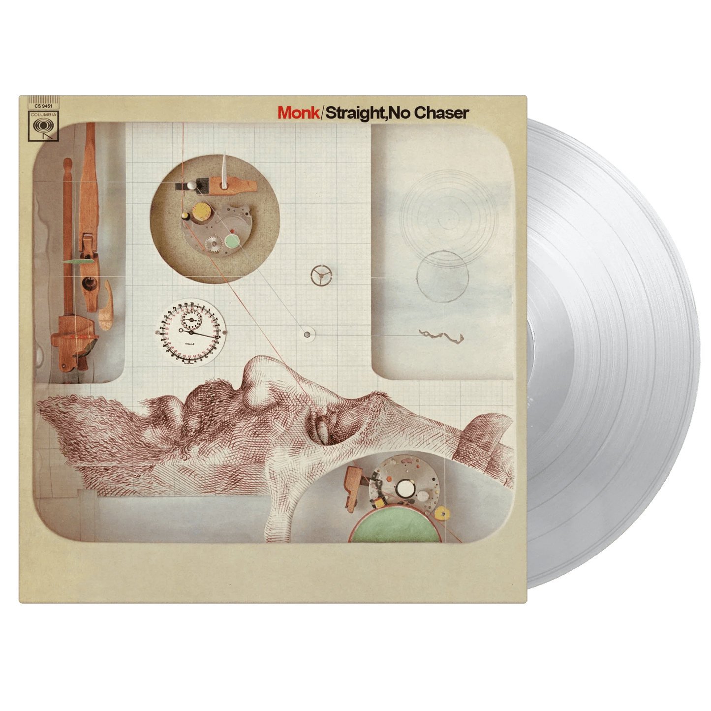 Thelonious Monk Straight No Chaser 1967 LP Jazz Piano Classic Featuring Charlie Rouse