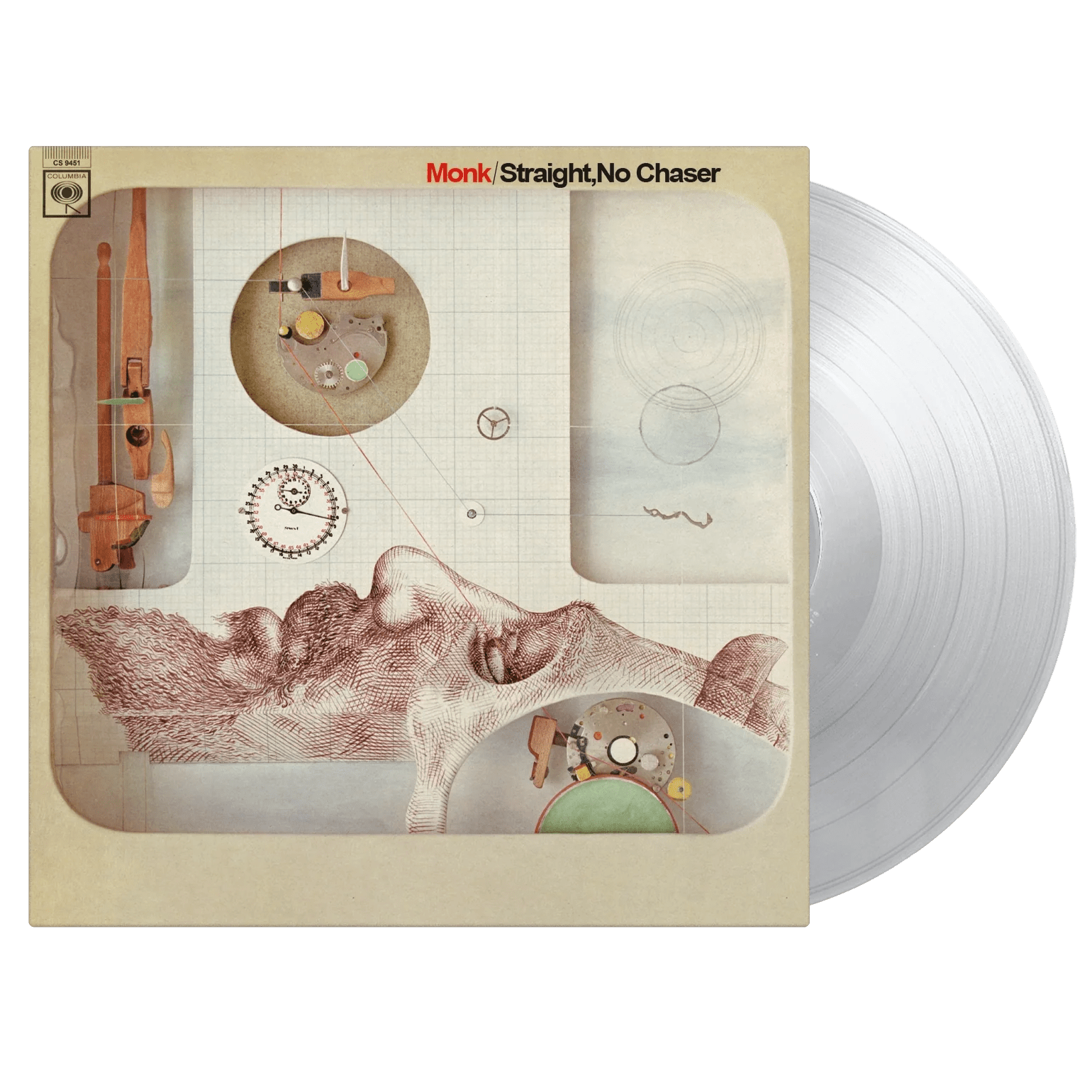 Thelonious Monk Straight No Chaser 1967 LP Jazz Piano Classic Featuring Charlie Rouse