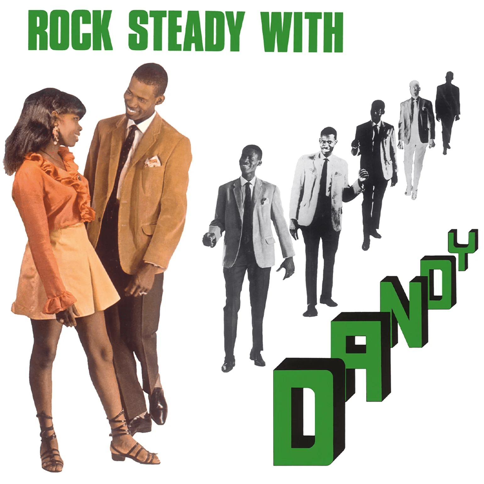 Dandy Rock Steady With Dandy 1967 LP Classic Jamaican Rocksteady Album