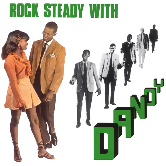 Dandy Rock Steady With Dandy 1967 LP Classic Jamaican Rocksteady Album