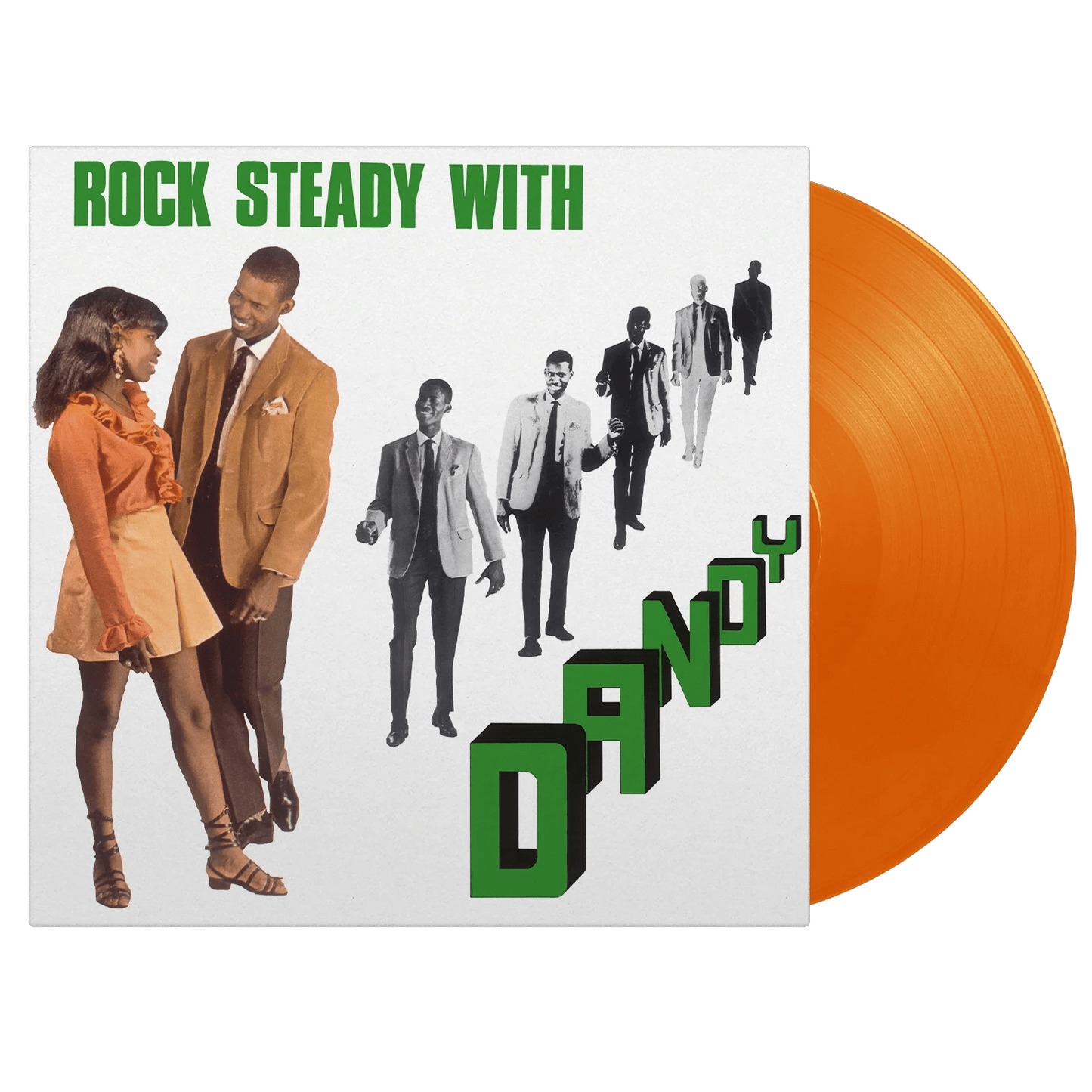 Rock Steady With Dandy LP 1967 Orange Vinyl Limited Edition Reggae Classic