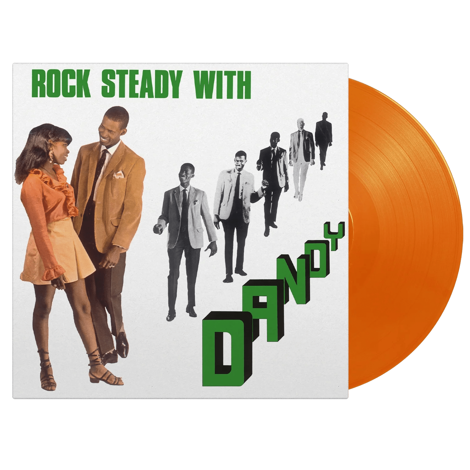 Rock Steady With Dandy LP 1967 Orange Vinyl Limited Edition Reggae Classic