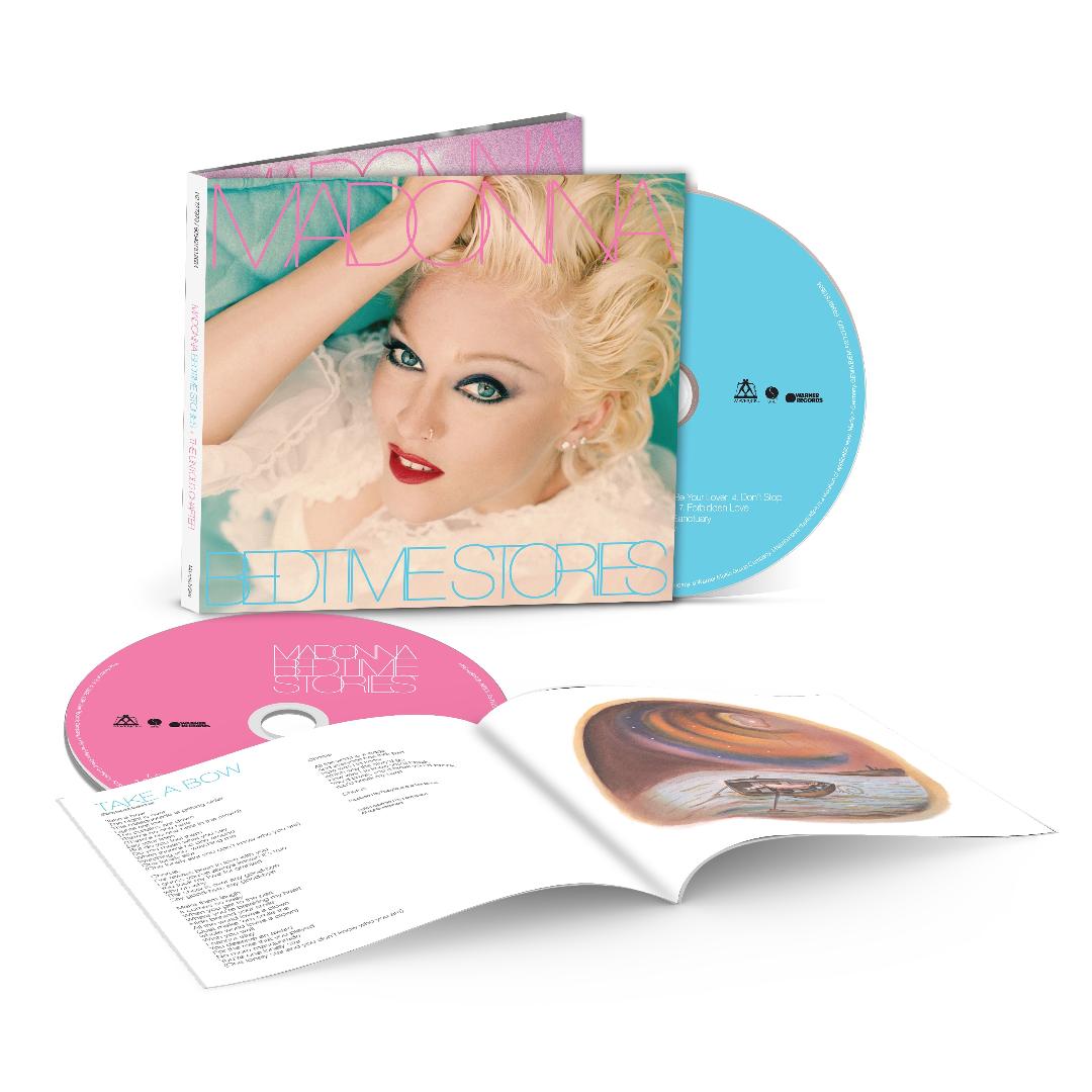 Bedtime Stories 2CD Set Madonna Six Panel Smart Pack with 24-Page Booklet
