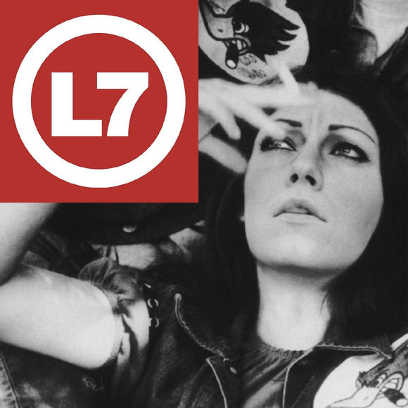 L7 The Beauty Process: Triple Platinum black vinyl cover with printed inner sleeve