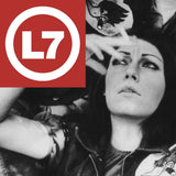 L7 The Beauty Process: Triple Platinum black vinyl cover with printed inner sleeve