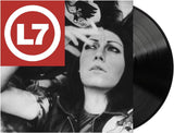 1996 L7 album The Beauty Process Triple Platinum LP artwork showcasing raw grunge aesthetic