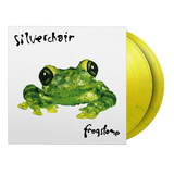 Silverchair Frogstomp yellow and green marbled vinyl LP limited to 7500 copies.