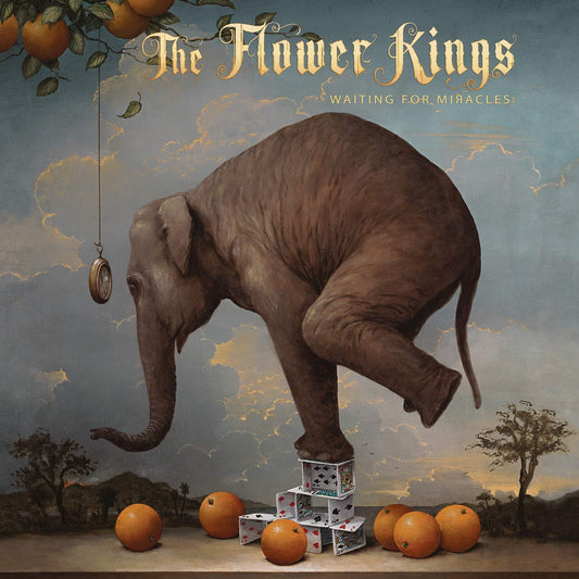 The Flower Kings Waiting For Miracles 2CD progressive rock album deluxe set.