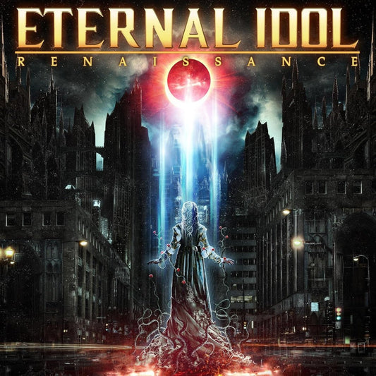 Front cover of Eternal Idol Renaissance with symphonic metal design.