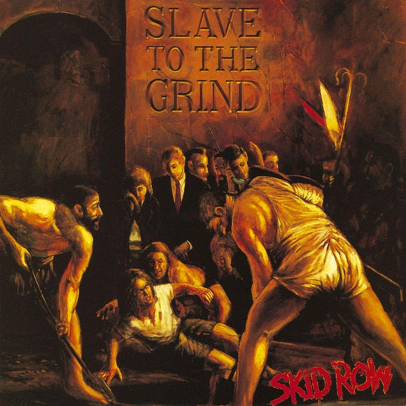 Skid Row Slave to the Grind 2LP black vinyl album classic hard rock heavy metal