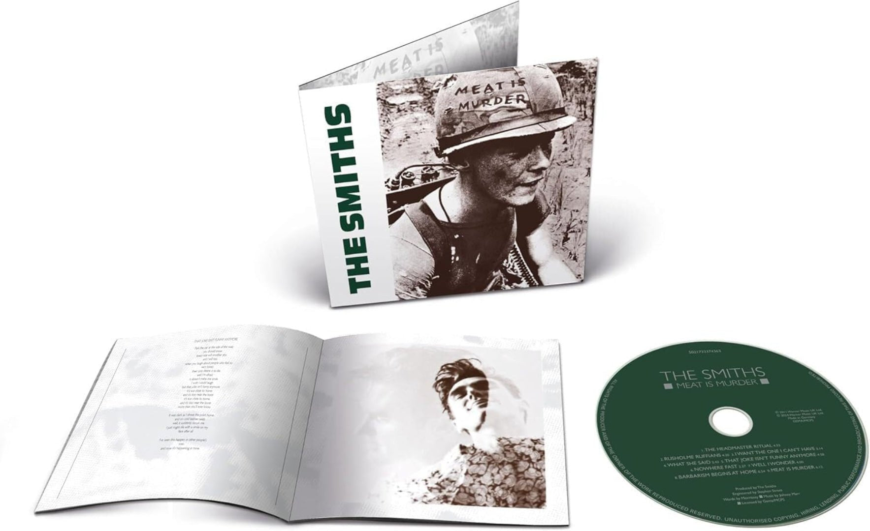 Meat Is Murder by The Smiths CD featuring The Headmaster Ritual and Barbarism