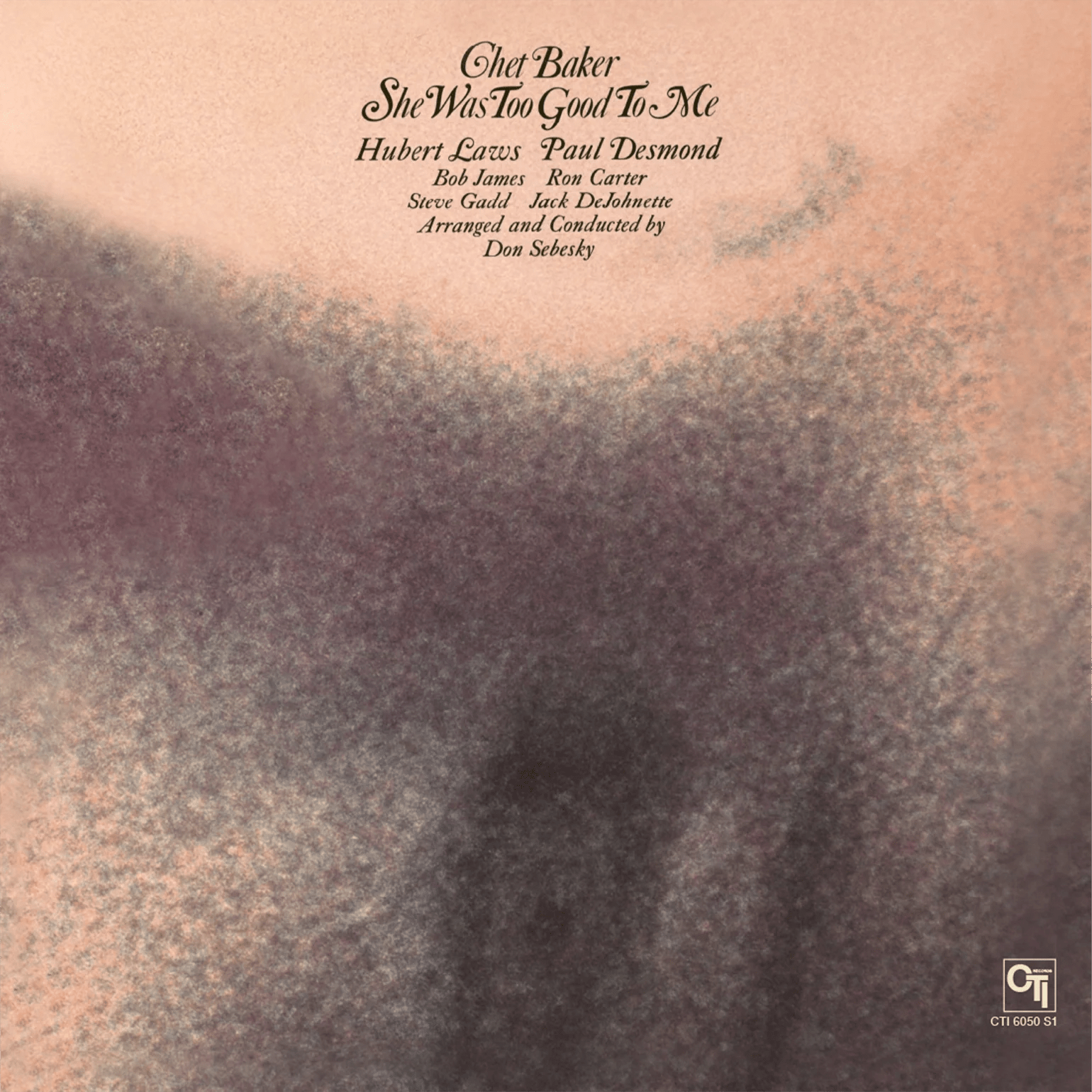 Chet Baker She Was Too Good To Me limited crystal clear vinyl jazz album