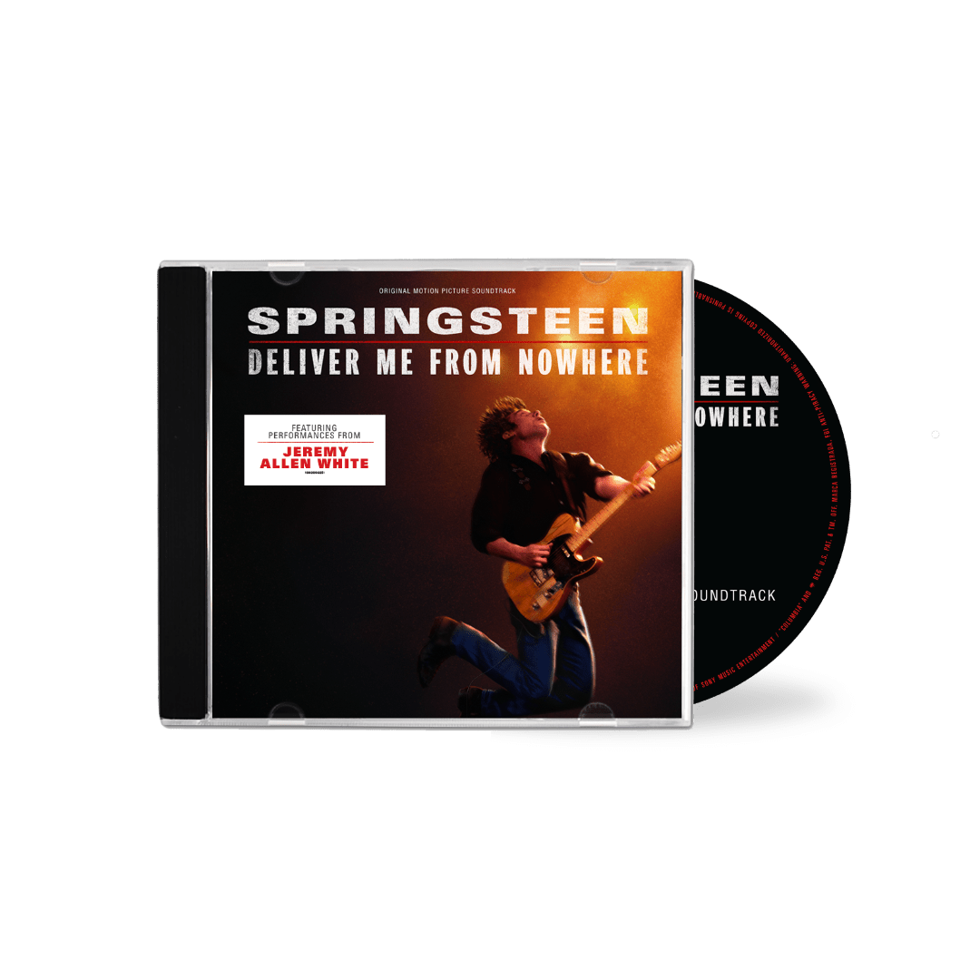 Jeremy Allen White Springsteen Deliver Me From Nowhere soundtrack art