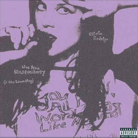 Olivia Rodrigo Live From Glastonbury BBC Recording 2CD album cover