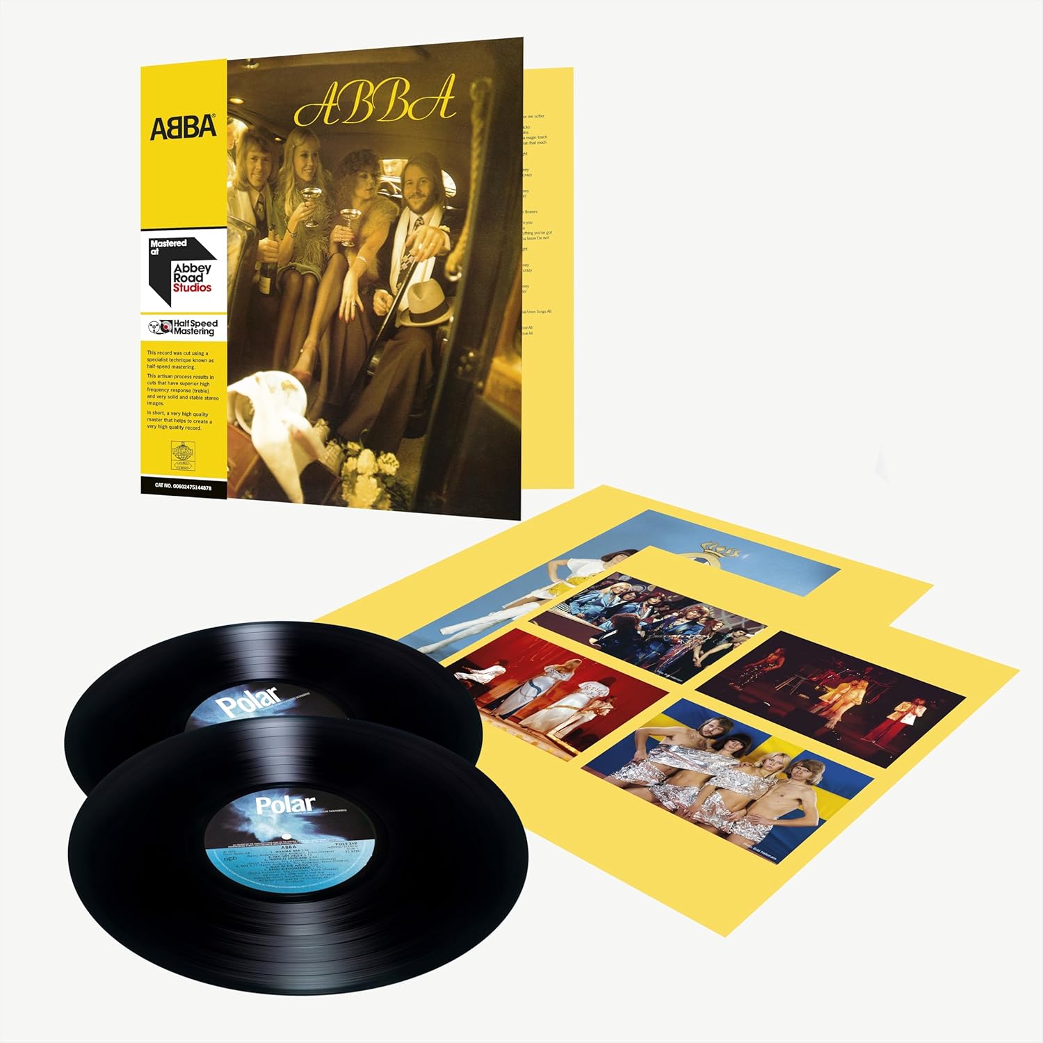 ABBA LP half-speed mastered edition with hits like Waterloo and People Need Love