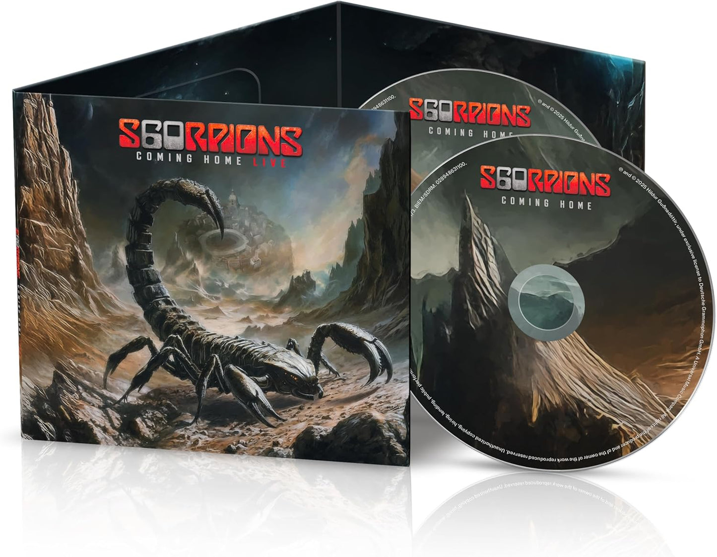 Coming Home live album by Scorpions featuring classic hits and special guests Alice Cooper