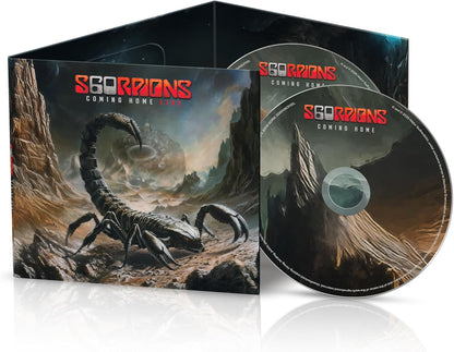 Coming Home live album by Scorpions featuring classic hits and special guests Alice Cooper