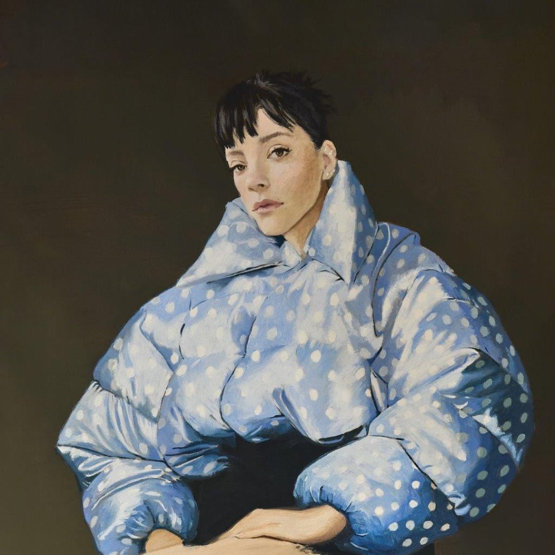 Lily Allen West End Girl album cover modern pop studio release artwork