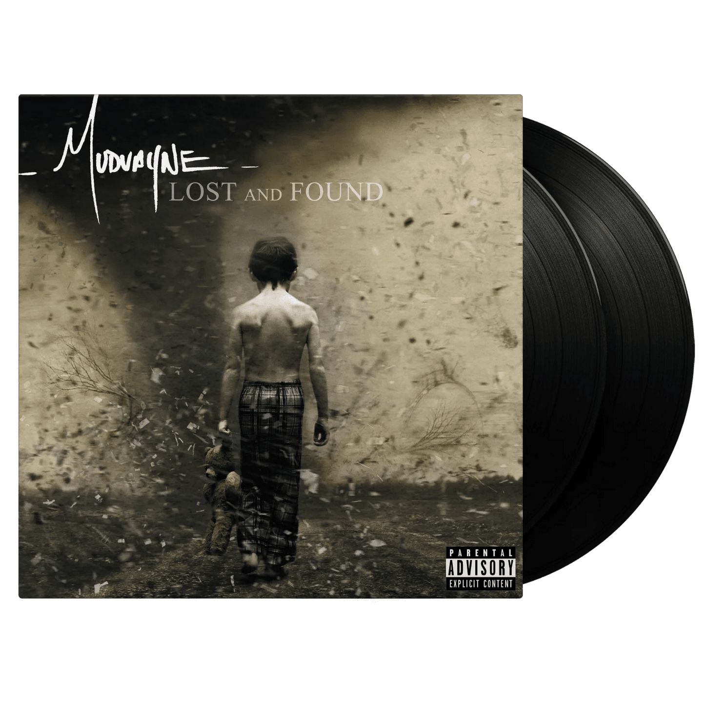 Mudvayne Lost & Found vinyl gatefold artwork