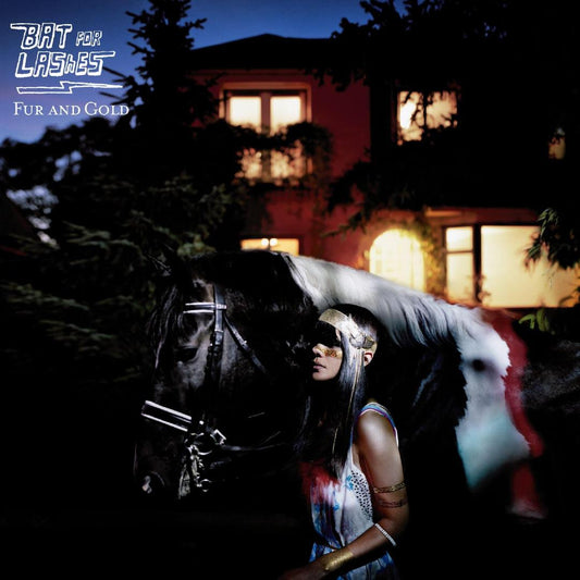 Fur and Gold album cover for remastered Bat For Lashes vinyl reissue