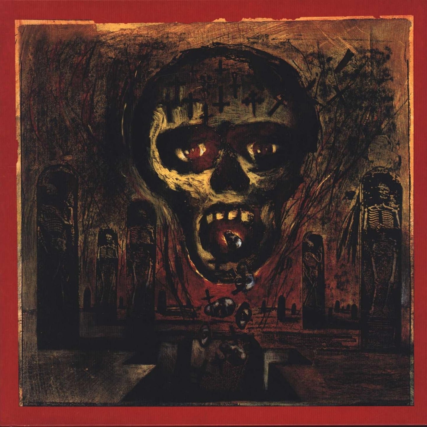 Slayer Seasons In The Abyss vinyl LP featuring War Ensemble, Dead Skin Mask, thrash