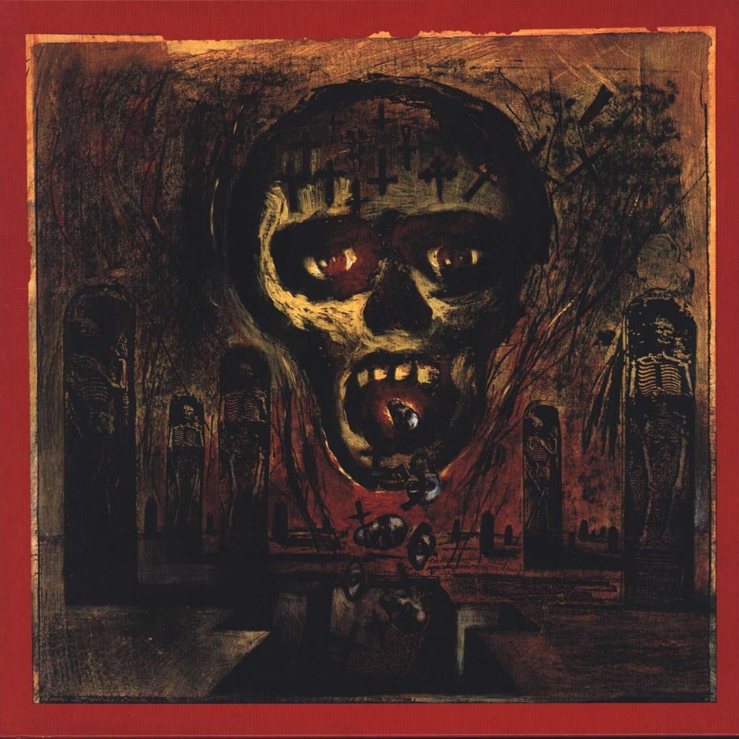 Slayer Seasons In The Abyss vinyl LP featuring War Ensemble, Dead Skin Mask, thrash