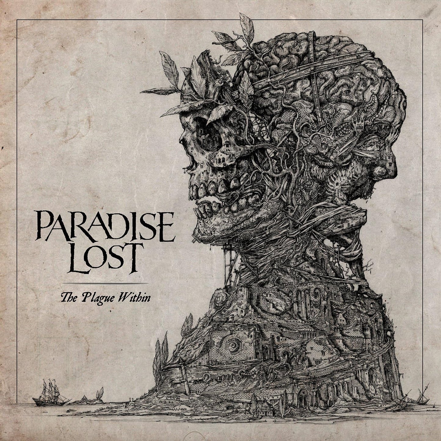 Paradise Lost The Plague Within CD featuring dark gothic and doom metal tracks