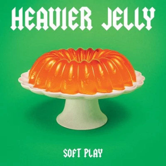 Soft Play Heavier Jelly LP cover art on limited edition orange vinyl