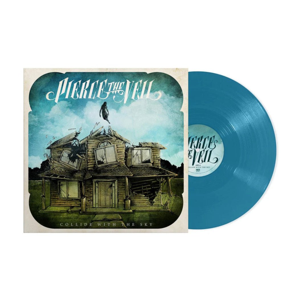 Collide With The Sky by Pierce The Veil post-hardcore album sleeve art
