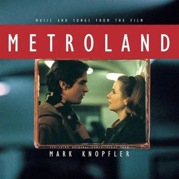Mark Knopfler Metroland clear vinyl LP featuring soundtrack album artwork