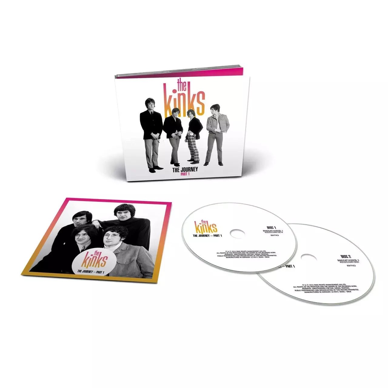 The Kinks The Journey CD 60th Anniversary compilation album