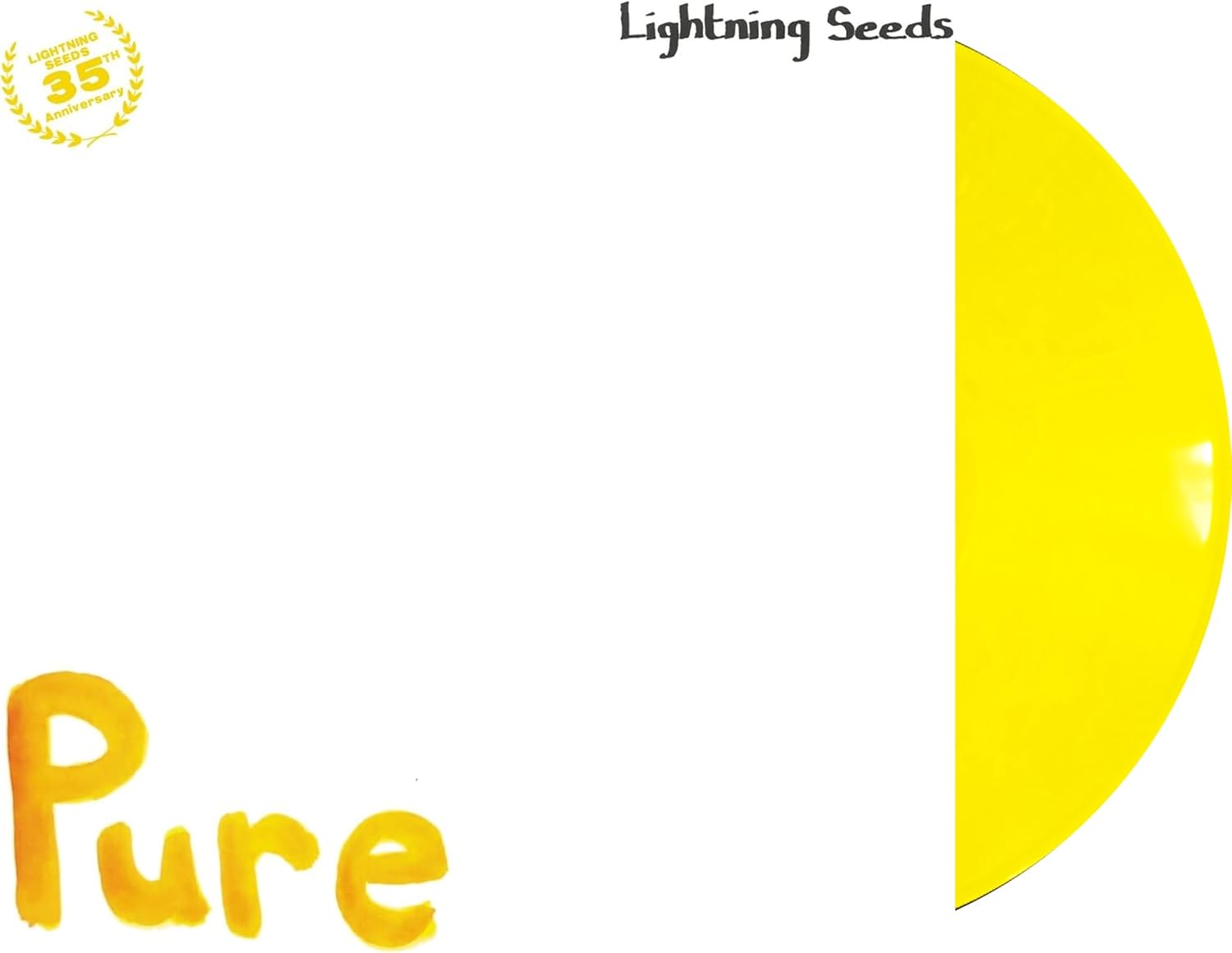 Lightning Seeds Pure Yellow Vinyl Cover
