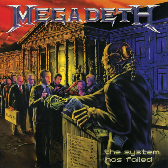 The System Has Failed by Megadeth, a 2004 thrash metal return to form.