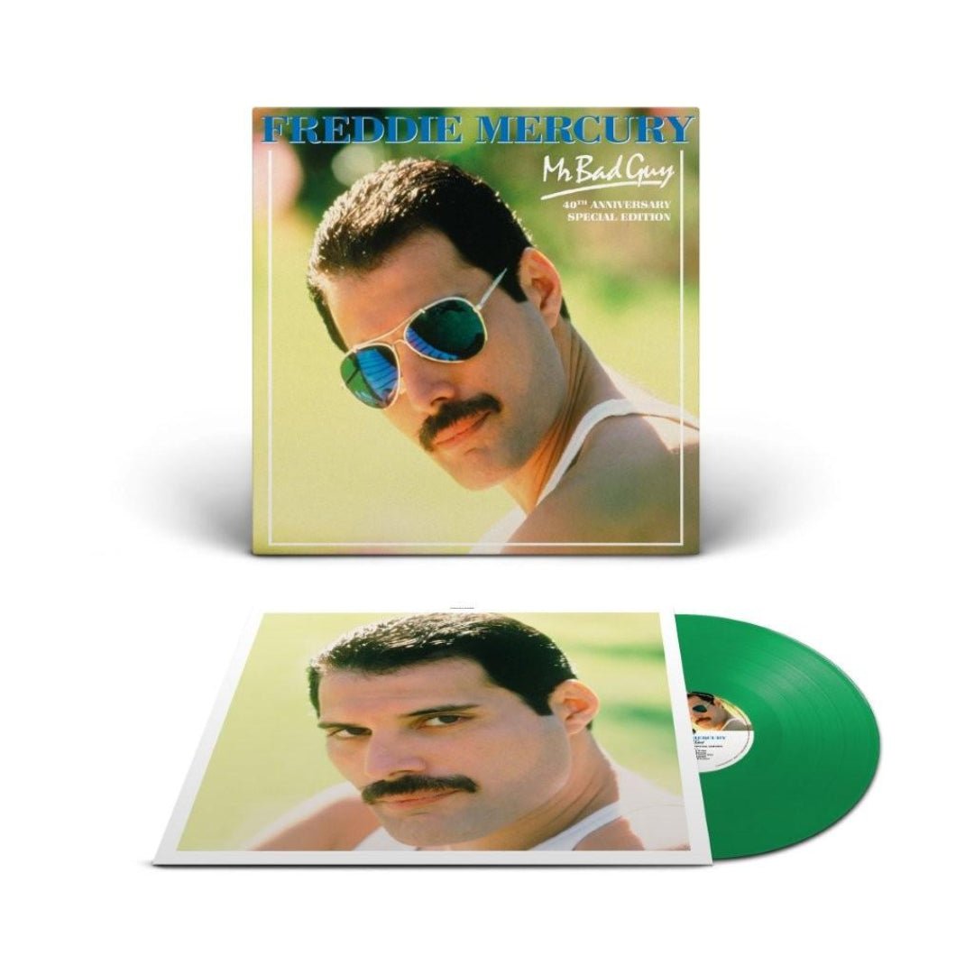 Freddie Mercury debut solo album Mr Bad Guy reissued on green vinyl LP